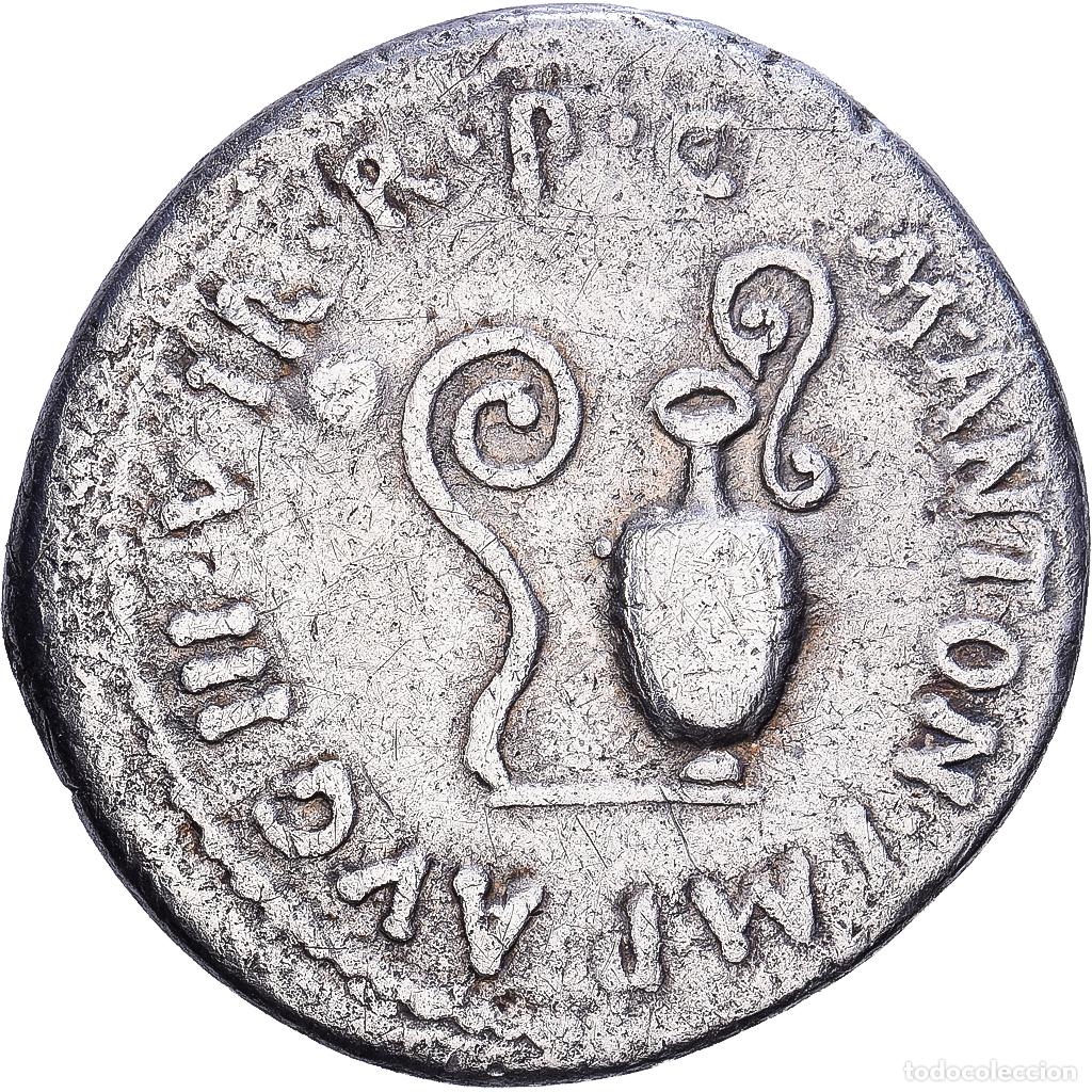 Monedas Roma Rep&uacute;blica: [#1203273] Roman Republic, Marcus Antonius, Denarius, 40 BC, Uncertain Mint, Plata, MBC