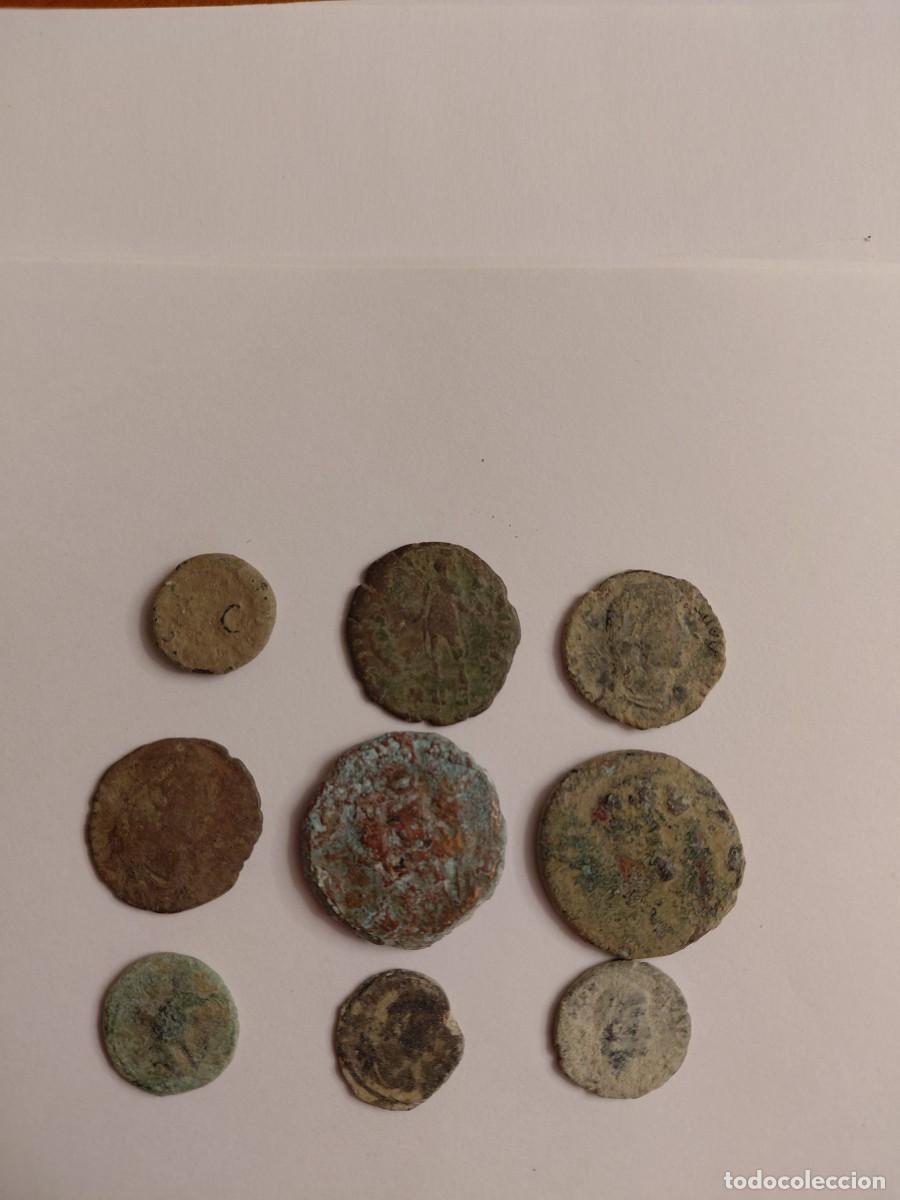 M&uuml;nzen R&ouml;mische Republik: Lote F de 9 monedas romanas. Procedentes de colecci&oacute;n particular
