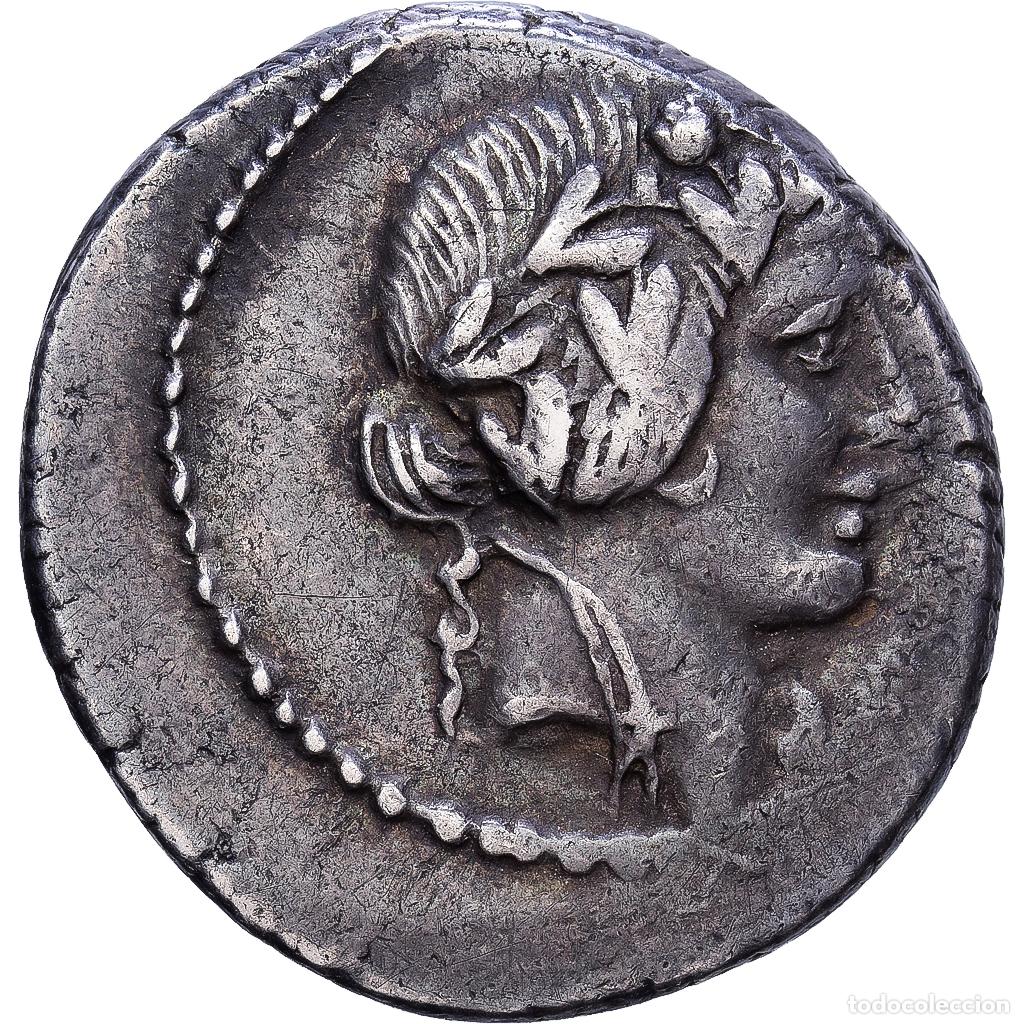 Monedas Roma Rep&uacute;blica: [#1547256] Roman Republic, Vibia, Denarius, 42 BC, Rome, Plata, MBC, Crawford:494/36