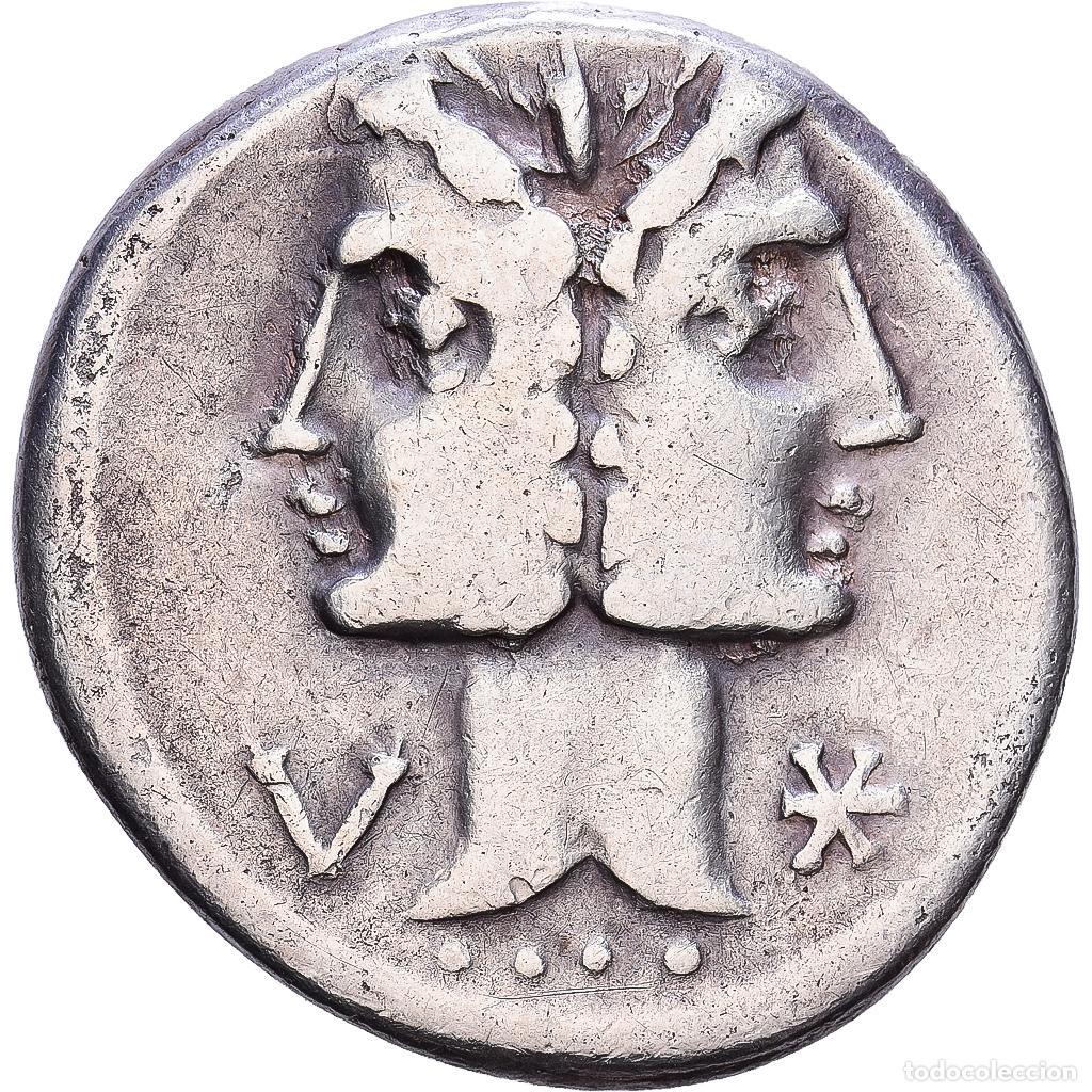 Monedas Roma Rep&uacute;blica: [#1547262] Roman Republic, Fonteia, Denarius, 114-113 BC, Rome, Plata, MBC, Crawford:290/1