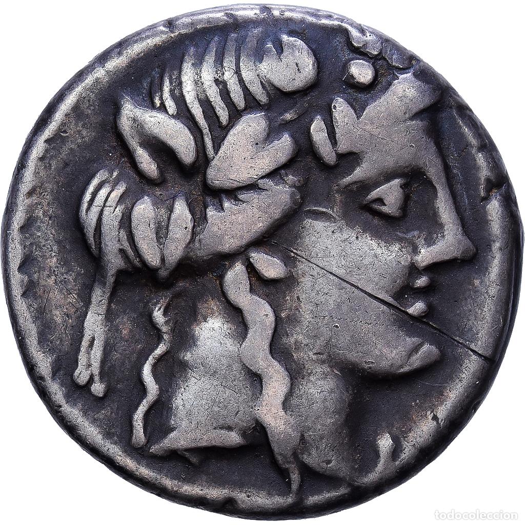 Monedas Roma Rep&uacute;blica: [#1547261] Roman Republic, Volteia, Denarius, 78 BC, Rome, Plata, MBC, Crawford:385/3