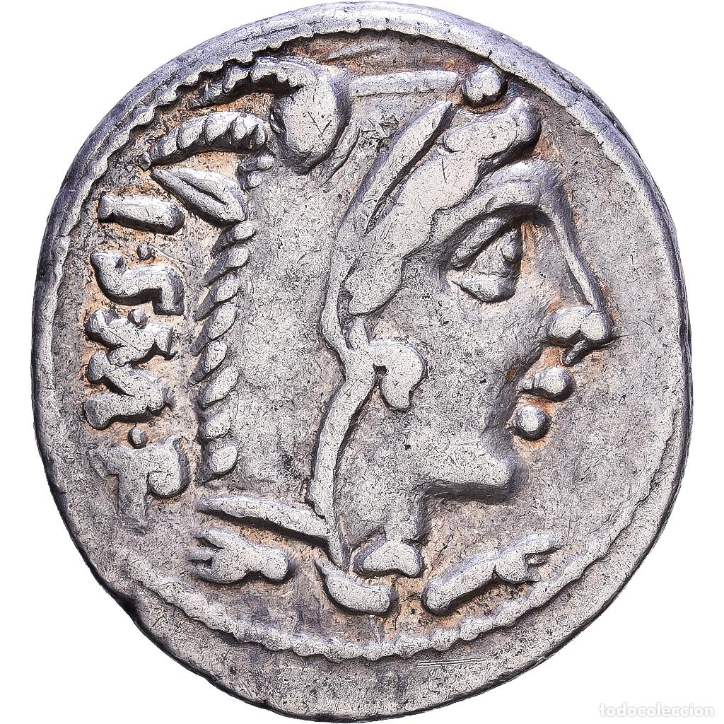 Monedas Roma Rep&uacute;blica: [#1547230] Roman Republic, Thoria, Denarius, 105 BC, Rome, Plata, MBC, Crawford:316/1