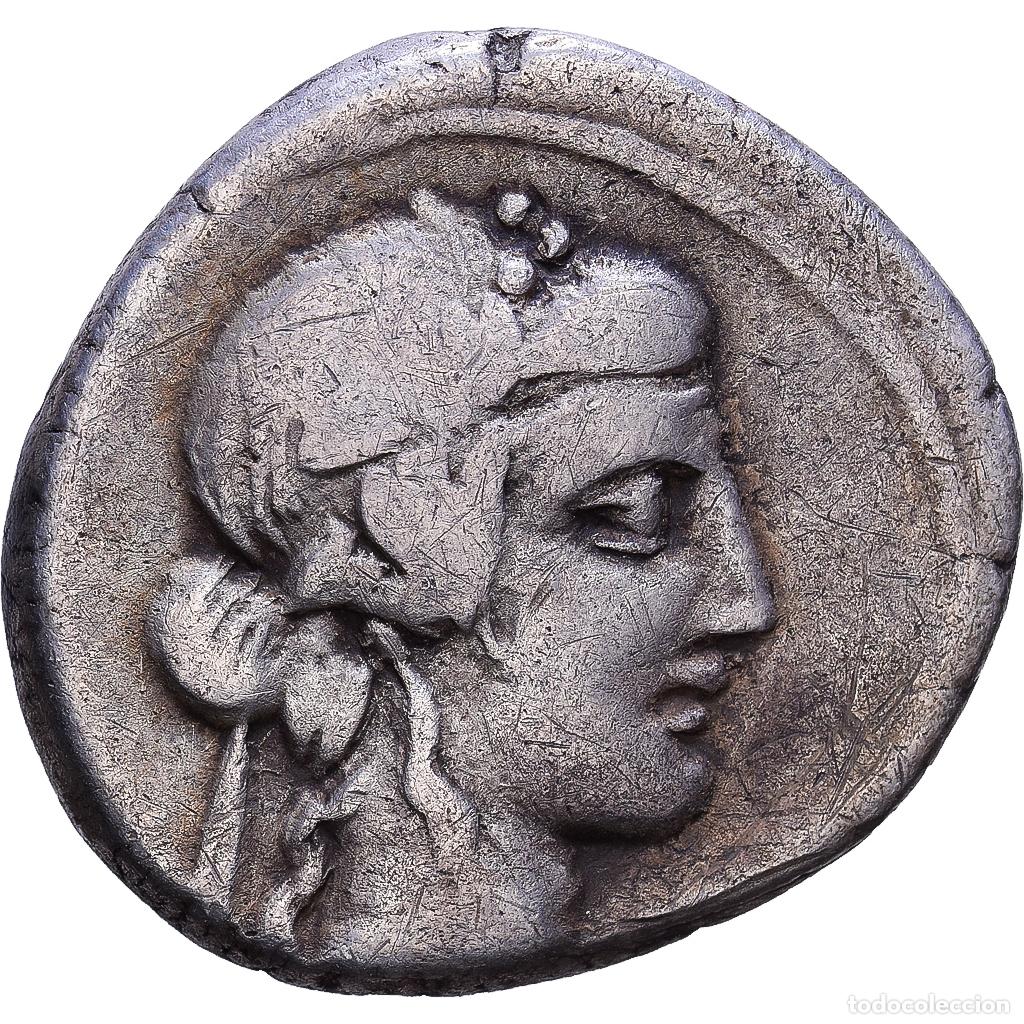 Monedas Roma Rep&uacute;blica: [#1547235] Roman Republic, Titia, Denarius, 90 BC, Rome, Plata, BC+, Crawford:341/2