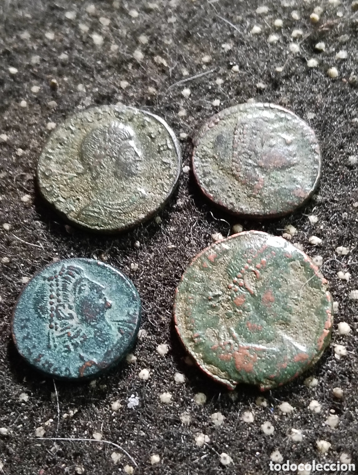 Monedas Roma Rep&uacute;blica: Lote de 4 monedas Romanas a clasificar - Foto 1