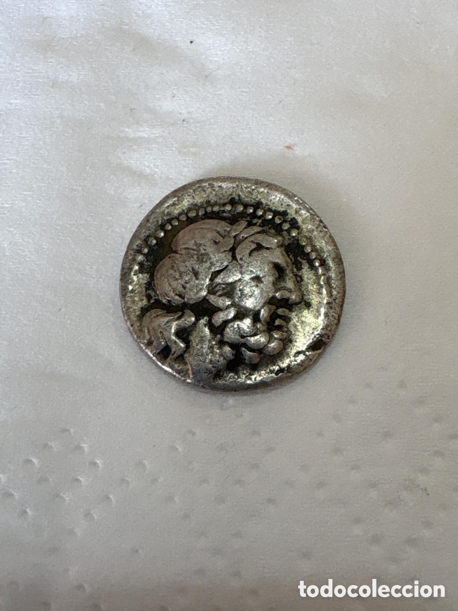 Monedas Roma Rep&uacute;blica: Antiguo denario de plata,VICTORIATO DE LA REPUBLICA ROMANA,SIGLO III,A.C*ORIGINAL*