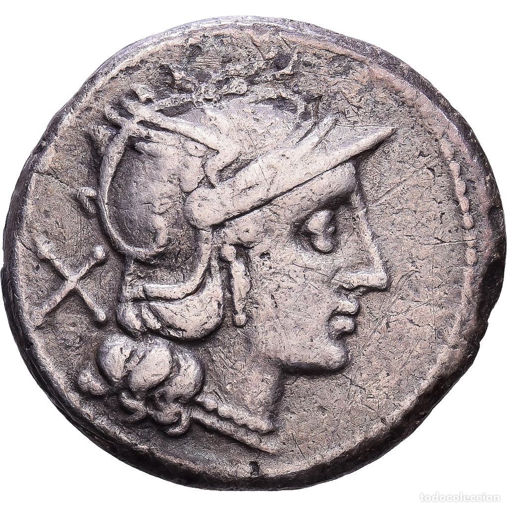Monedas Roma Rep&uacute;blica: [#1547452] Roman Republic, Denarius, 211 BC, Rome, Plata, MBC
