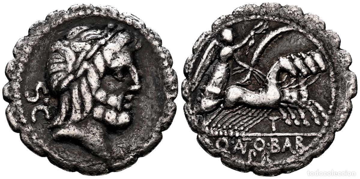 Monedas Roma Rep&uacute;blica: GENS ANTONIA. Denario. (Ar. 3,56g/19mm). 83-82 a.C. Taller auxiliar de Roma. (FFC 156; Crawford 364/