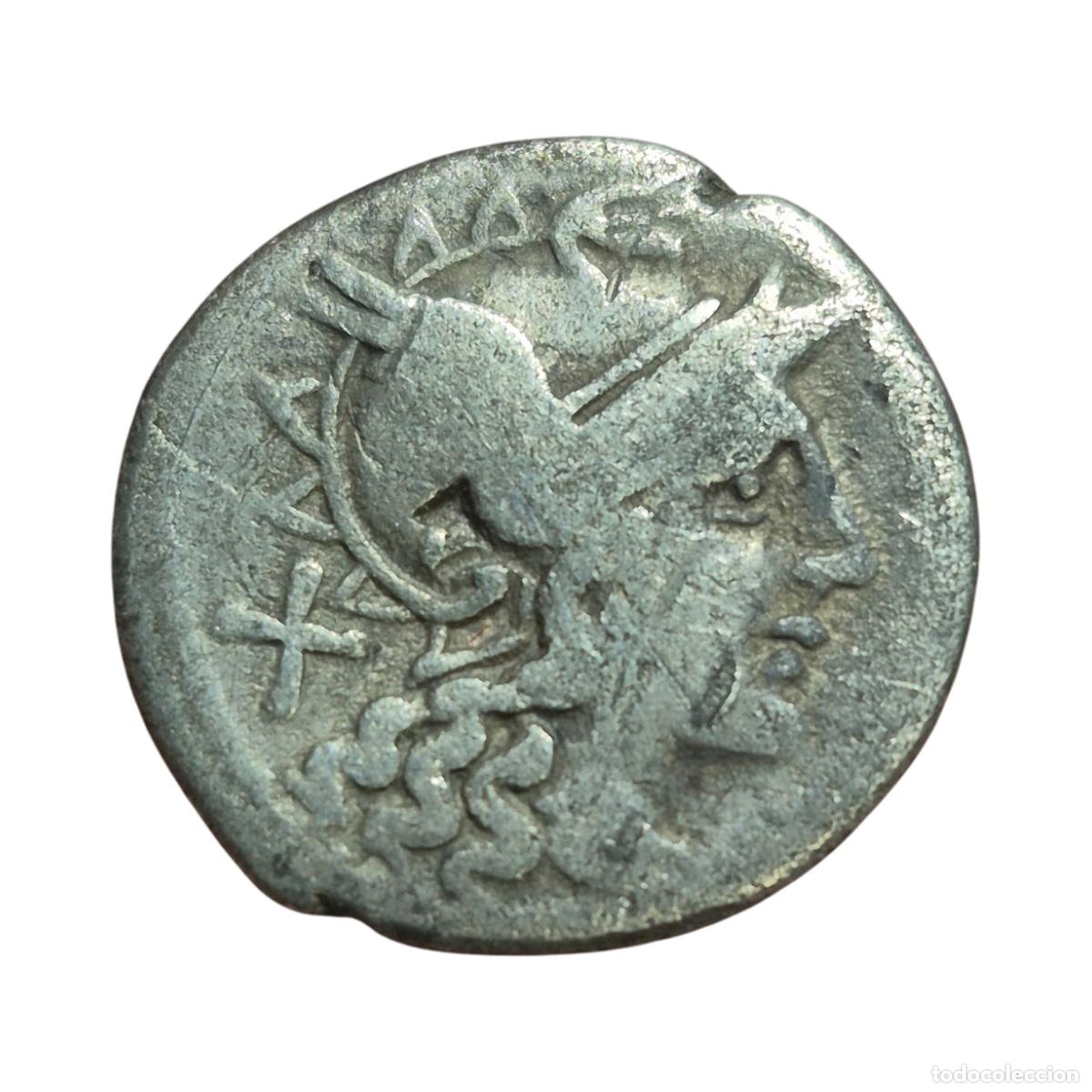 Monedas Roma Rep&uacute;blica: NT/ DENARIO JUNIA 149 AC (A1755)