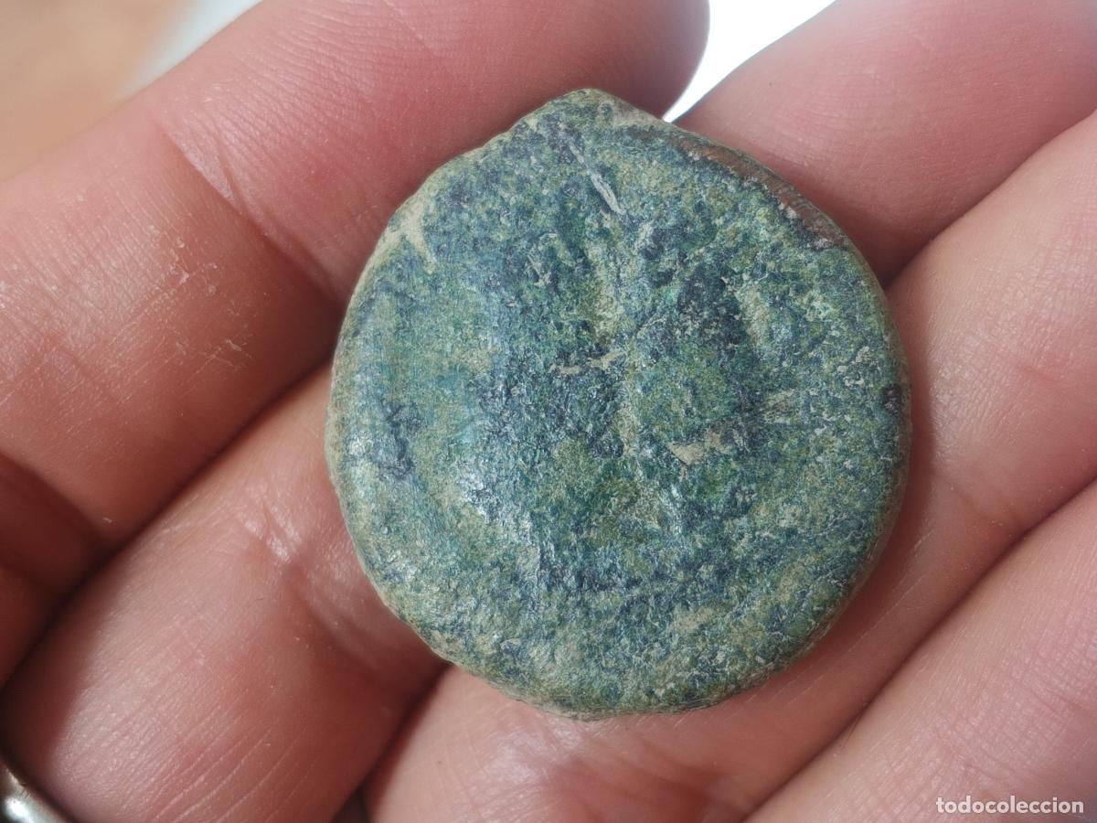 Monedas Roma Rep&uacute;blica: As de Jano Bifronte. Rep&uacute;blica romana