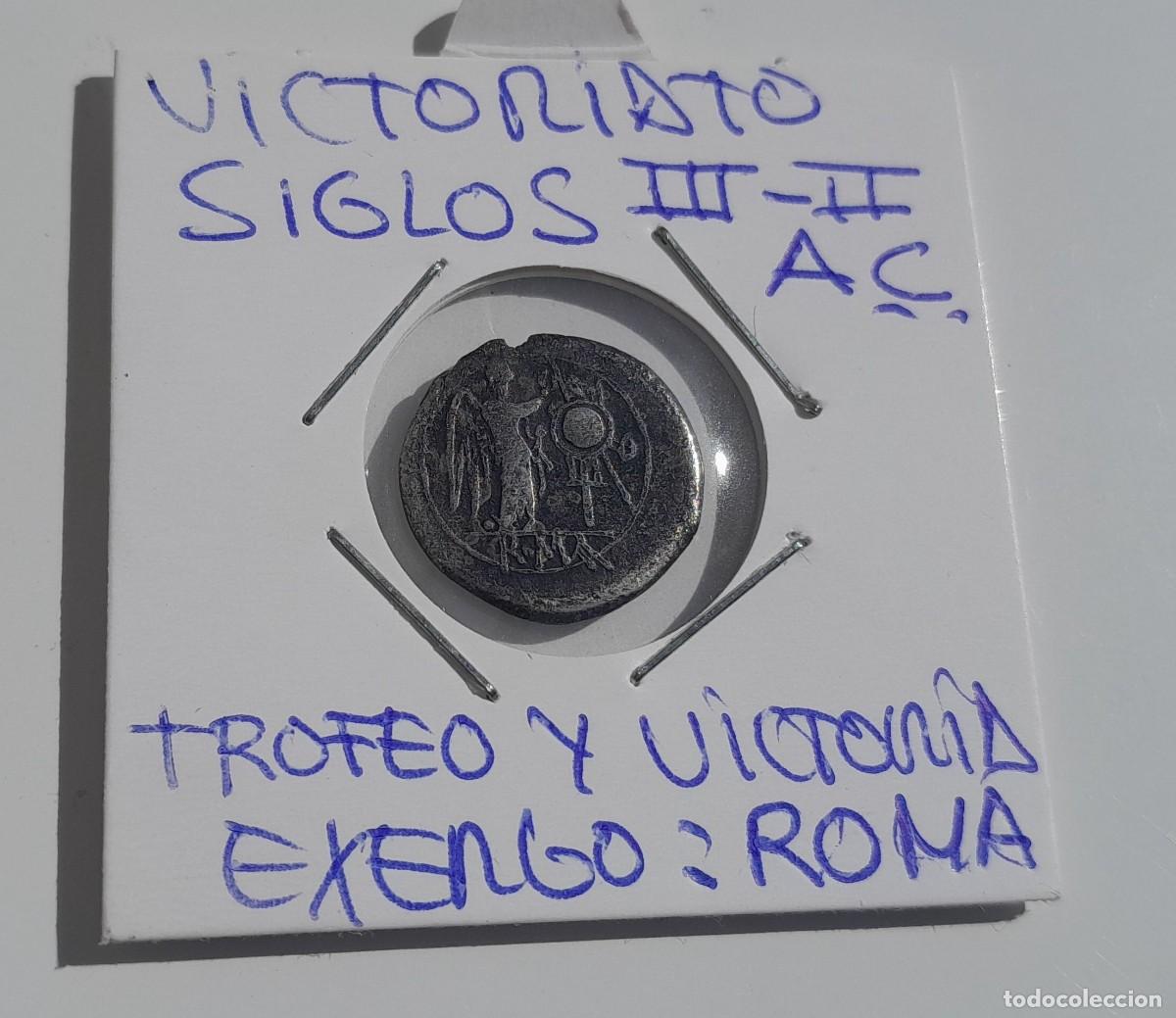 Monedas Roma Rep&uacute;blica: VICTORIATO. SIGLOS III-II AC . ROMA