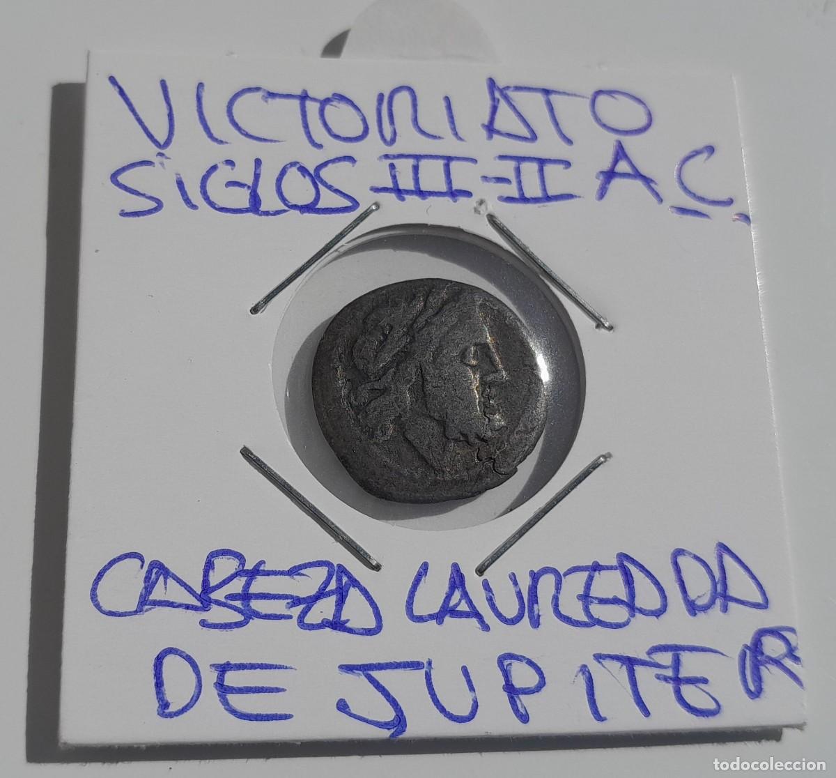 Monedas Roma Rep&uacute;blica: VICTORIATO . SIGLOS III-II AC . ROMA