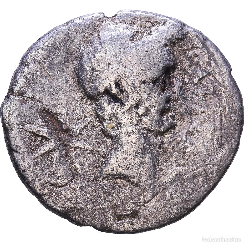 Monnaies Rome R&eacute;publique: [#1203427] Roman Republic, Julius Caesar, Denarius, 44 BC, Rome, Plata, BC+
