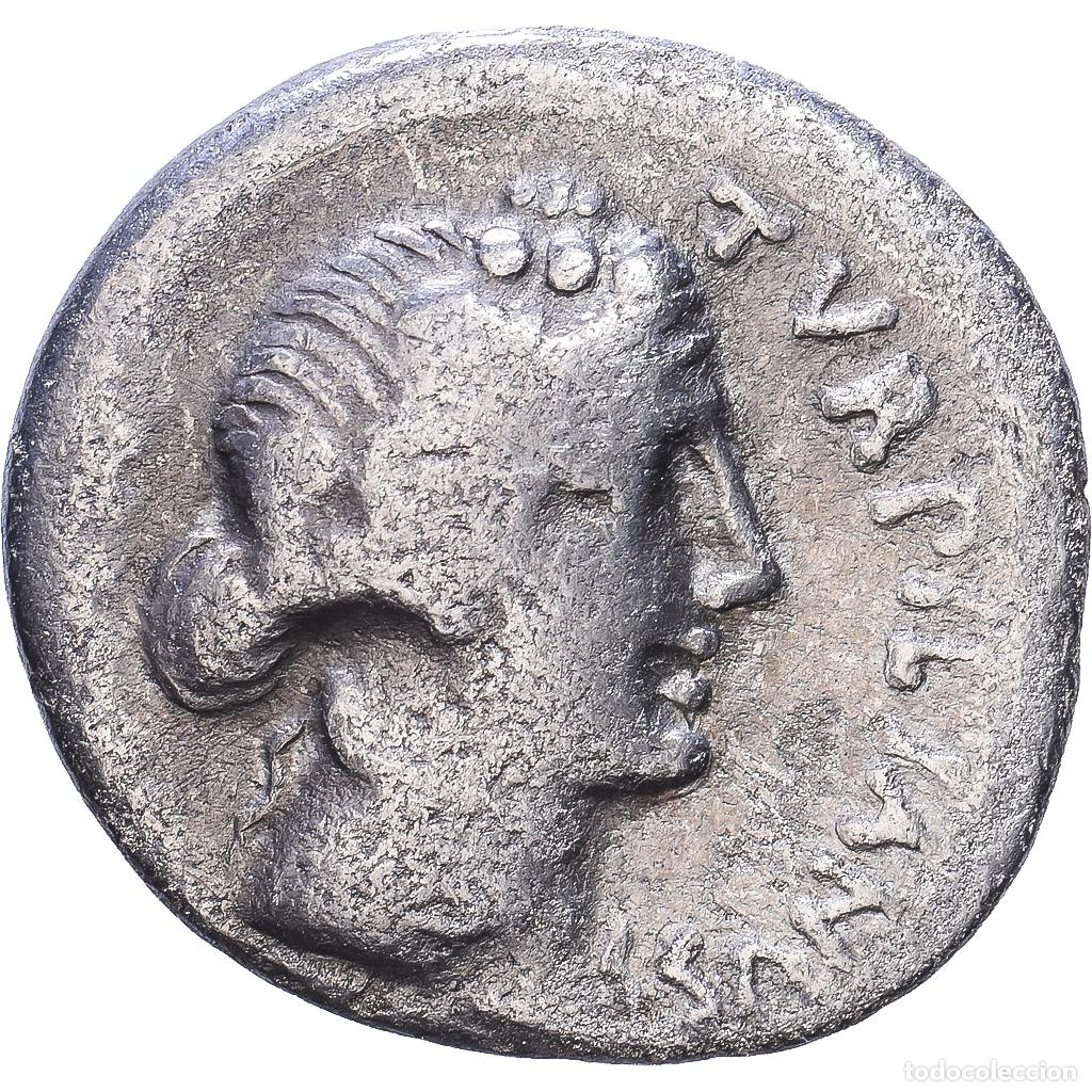 M&uuml;nzen R&ouml;mische Republik: [#1203419] Roman Republic, Auguste, Denarius, 19 BC, Rome, Plata, BC+