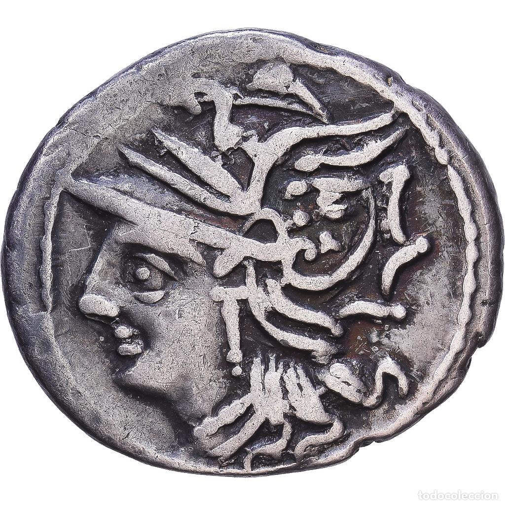 M&uuml;nzen R&ouml;mische Republik: [#1547863] Roman Republic, Appuleia, Denarius, 104 BC, Rome, Plata, BC+, Crawford:317/3b