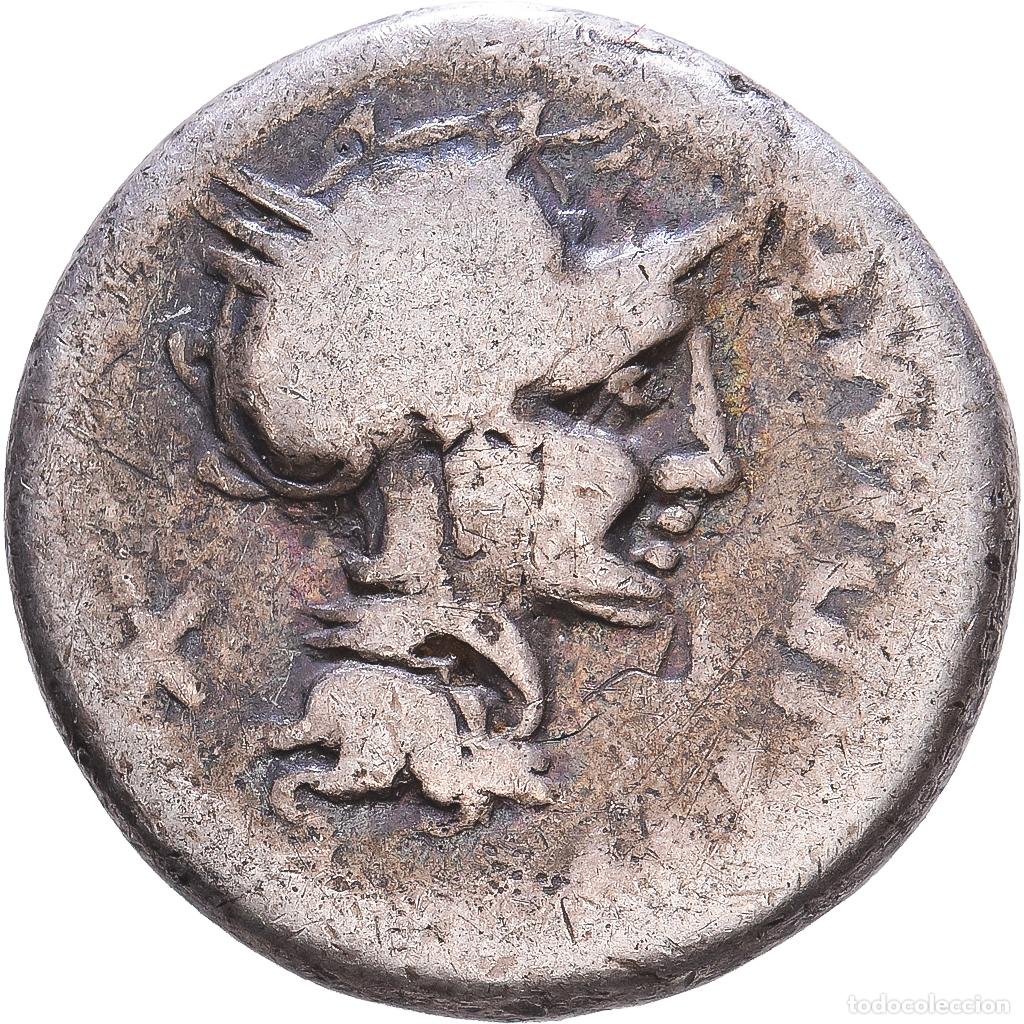 Monnaies Rome R&eacute;publique: [#1547518] Roman Republic, Cipia, Denarius, 115-114 BC, Rome, Plata, BC, Crawford:289/1