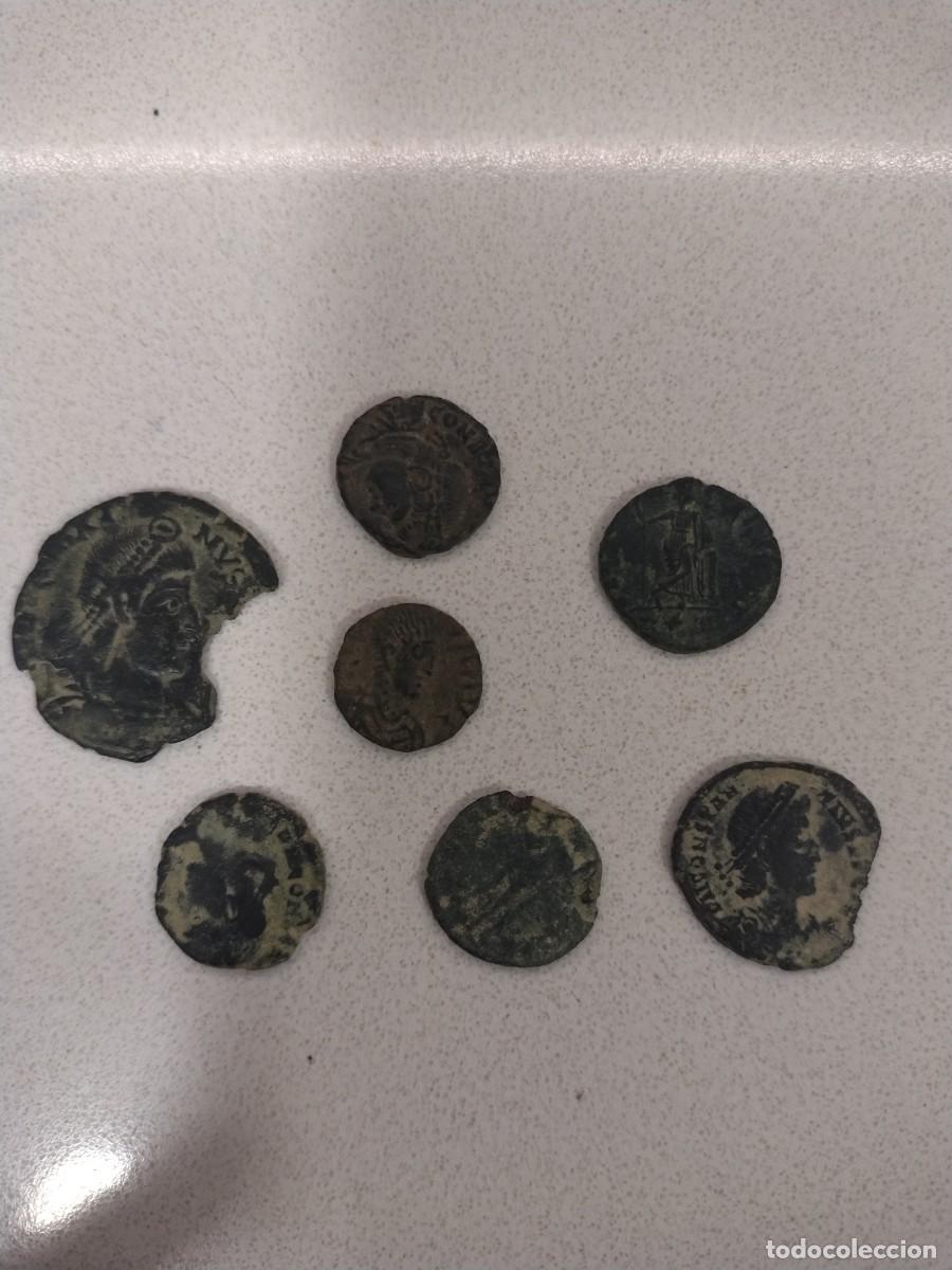 Monedas Roma Rep&uacute;blica: No11-LOTE MONEDAS ROMANAS A IDENTIFICAR(posible siglo i-ii)