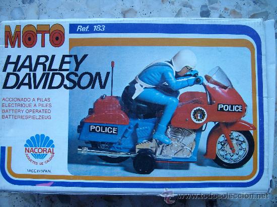 Motos a escala: MOTO HARLEY DAVIDSON DE NACORAL - Foto 1