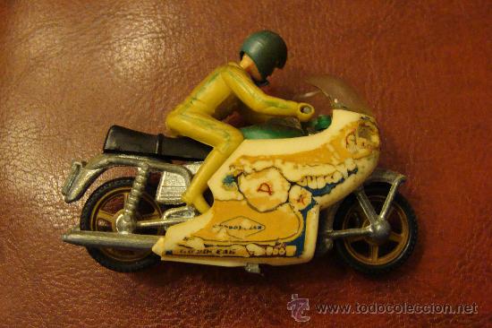 Motos a escala: MOTO ANTIGUA DE JUGUETE - Foto 1