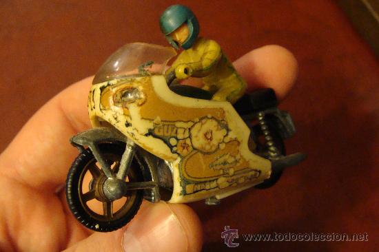 Motos a escala: MOTO ANTIGUA DE JUGUETE - Foto 2