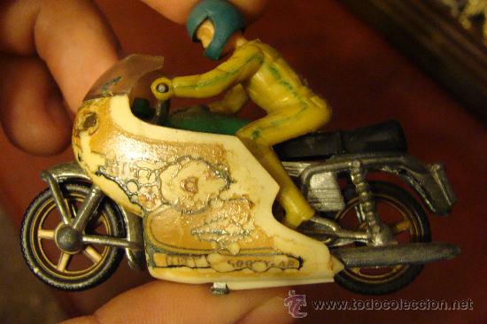 Motos a escala: MOTO ANTIGUA DE JUGUETE - Foto 3