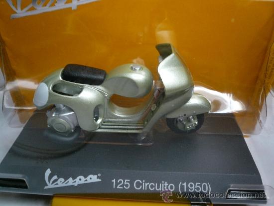 Motos a escala: VESPA 125 CIRCUITO 1950 - Foto 2