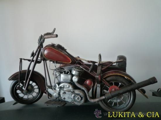 Motos a escala: MOTO MET&Aacute;LICA CON SIDECAR - Foto 4