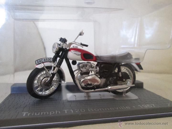 Motos a escala: Triumph Boneville 1967 1/24 - Foto 1