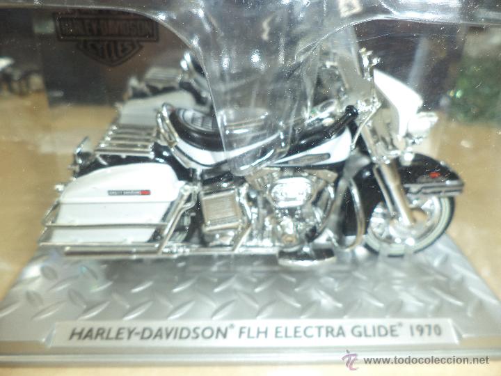Motos a escala: Harley Davidson Electra de 1970 esc.1/24 - Foto 1
