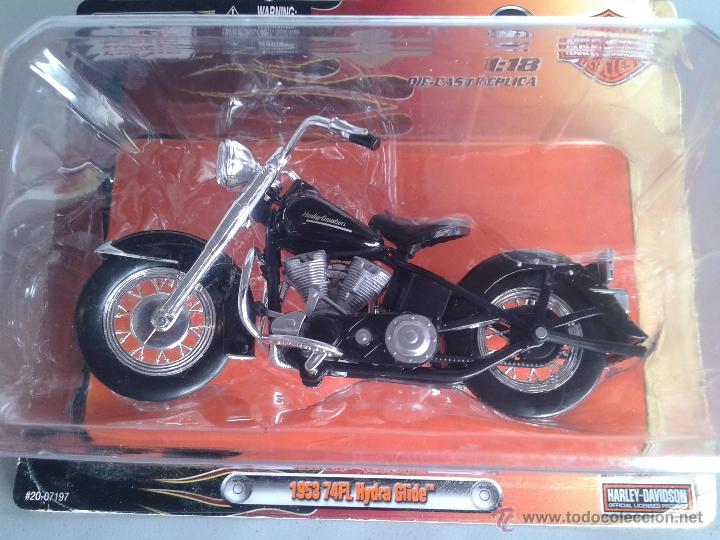 Motos a escala: HARLEY DAVIDSON 74 HYDRA GLIDE - Foto 1