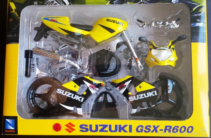 suzuki gsx-r600 moto model kit 1:12 new-ray die - Buy Motorcycle