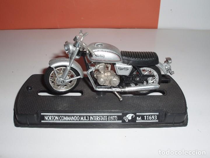 Motos a escala: MOTO NORTON COMANDO MK 3 INTERSTATE 1977 GUILOY - Foto 1