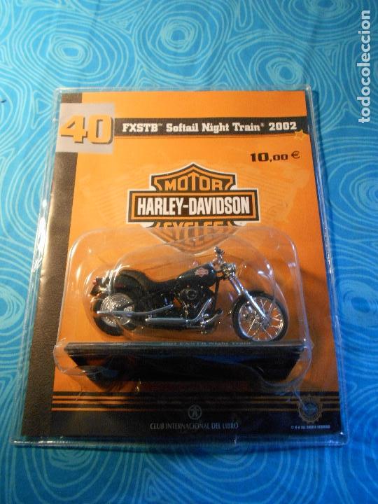 Motos a escala: HARLEY DAVIDSON SOFTAIL NIGHT TRAIN 2002 MAISTO - Foto 1