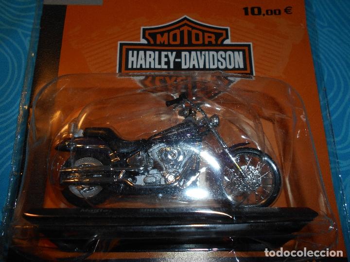 Motos a escala: MAISTO 2002 FXSTD SOFTAIL DEUCE FASCICULO NUM 37 ( REF 3 ) - Foto 6