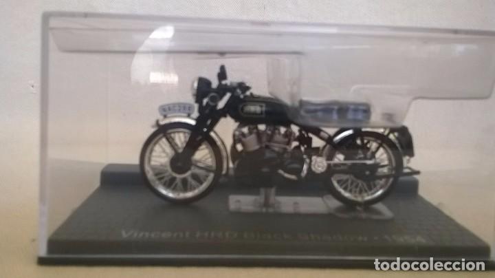 Motos a escala: VINCENT HRD BLACK SHADOW 1954 - Foto 2