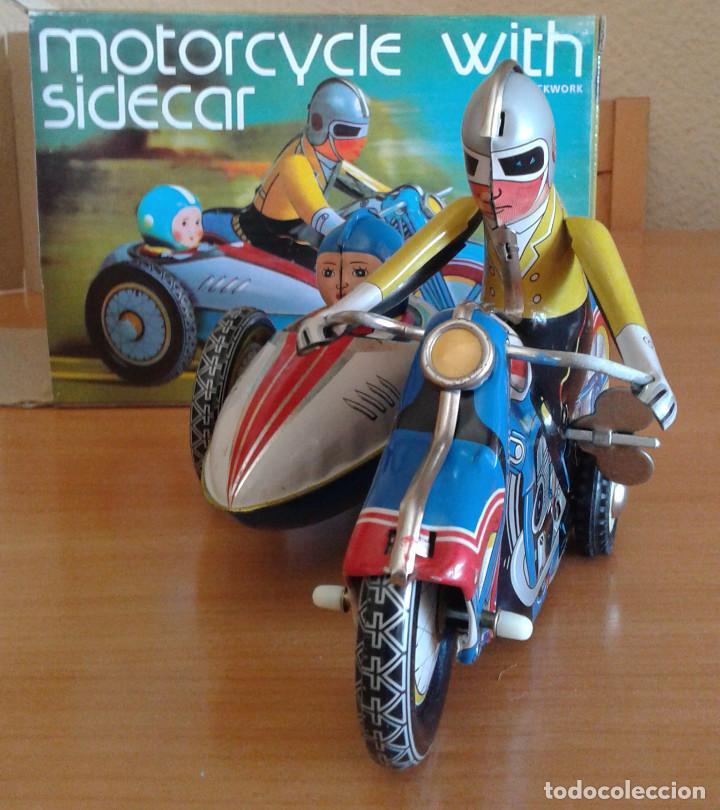 Motos a escala: MOTO SIDECAR DE OJALATA--NUEVO - Foto 1
