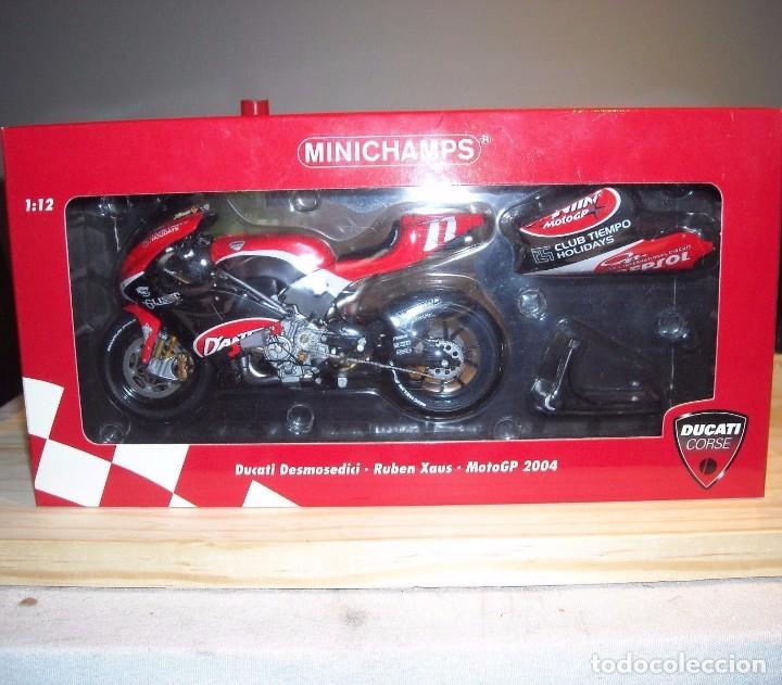 Motos a escala: Ruben Xaus 1/12 Ducati 2004 GP4 - Foto 1