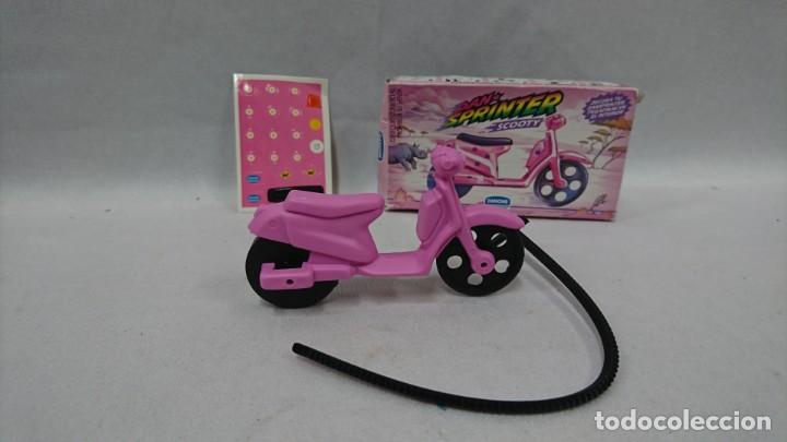 Motos a escala: DAN SPRINTER, SCOOTY, MOTO PROMOCIONAL DANONE - Foto 1