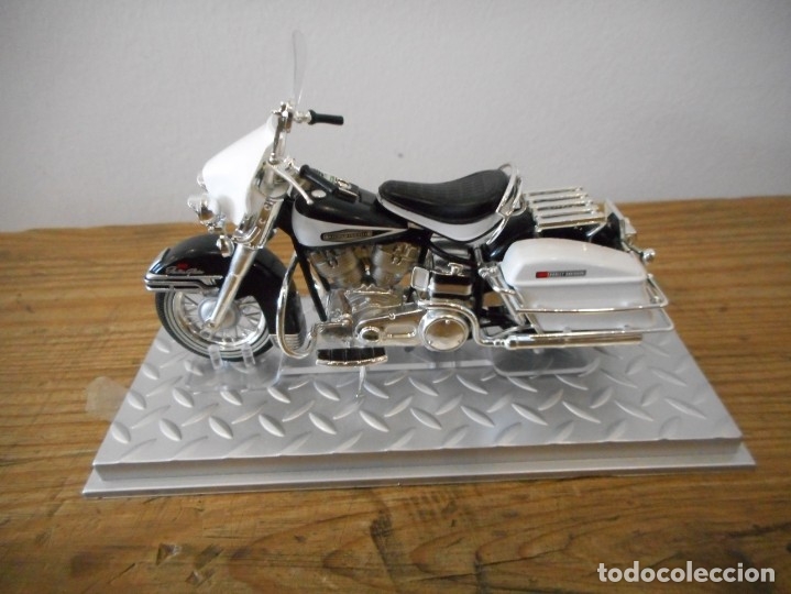 Motos a escala: Harley-davidson FLH electra Glide 1970 - Foto 5