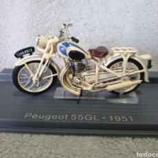 Motos a escala: MOTO PEUGEOT 55GL 1951. Lote 189754965