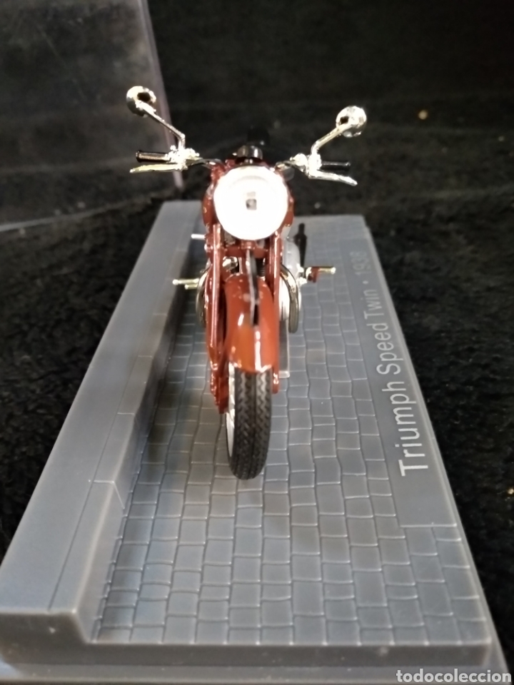 Motos a escala: Moto Triumph speed twin 1938 - Foto 2