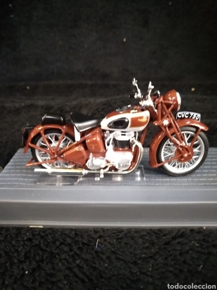 Motos a escala: Moto Triumph speed twin 1938 - Foto 3