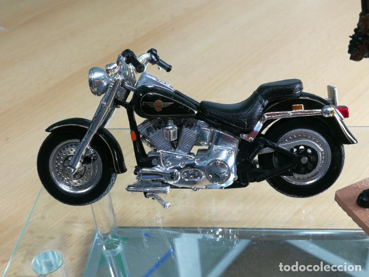 Motos a escala: TERMINATOR CON SU MOTOCICLETA HARLEY DAVIDSON FAT BOY - Foto 31
