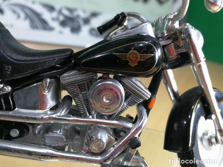 Motos a escala: TERMINATOR CON SU MOTOCICLETA HARLEY DAVIDSON FAT BOY - Foto 52