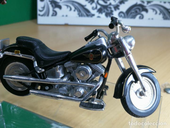 Motos a escala: TERMINATOR CON SU MOTOCICLETA HARLEY DAVIDSON FAT BOY - Foto 57