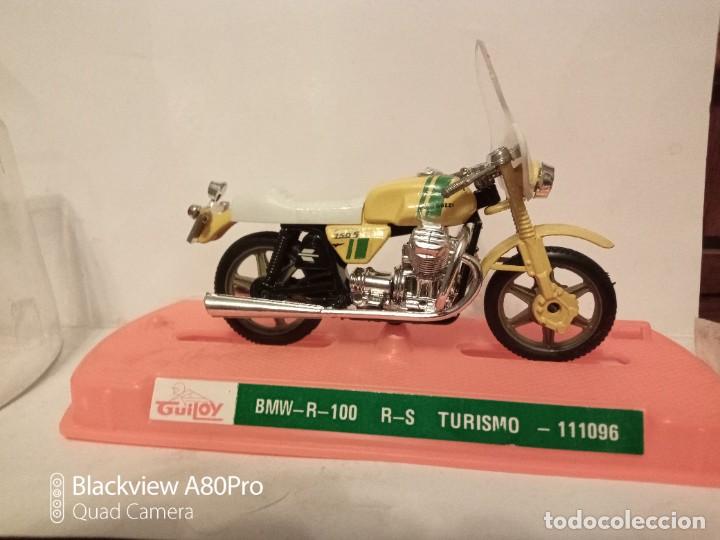 Moto Miniature Moto Guzzi Course Guiloy 1:10 Rouge – Occasion