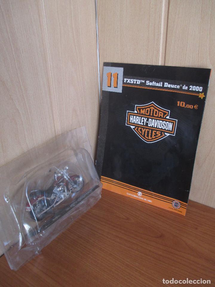 Motos a escala: MAISTO: MOTO HARLEY DAVIDSON FXSTD SOFTAIL DEUCE DE 2000 - Foto 1