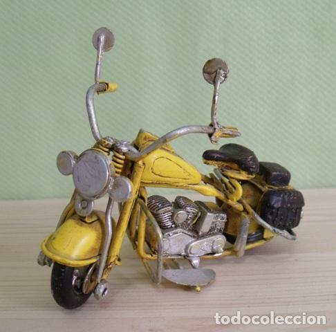 Motos a escala: Moto Metal tipo Chopper - Foto 1