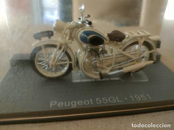 Motos a escala: PEUGEOT 55GL - 1951 - Foto 1
