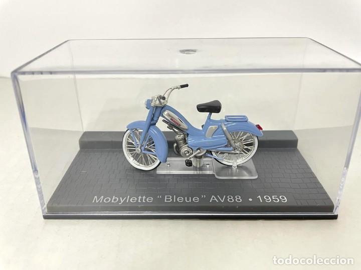 moto clásica mobylette ¨bleue¨ av88 / 1959 (esc - Acheter Motos