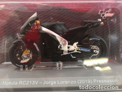Jorge Lorenzo. 1/18 2019 MOTOS DEL MUNDIAL Honda RC211V 